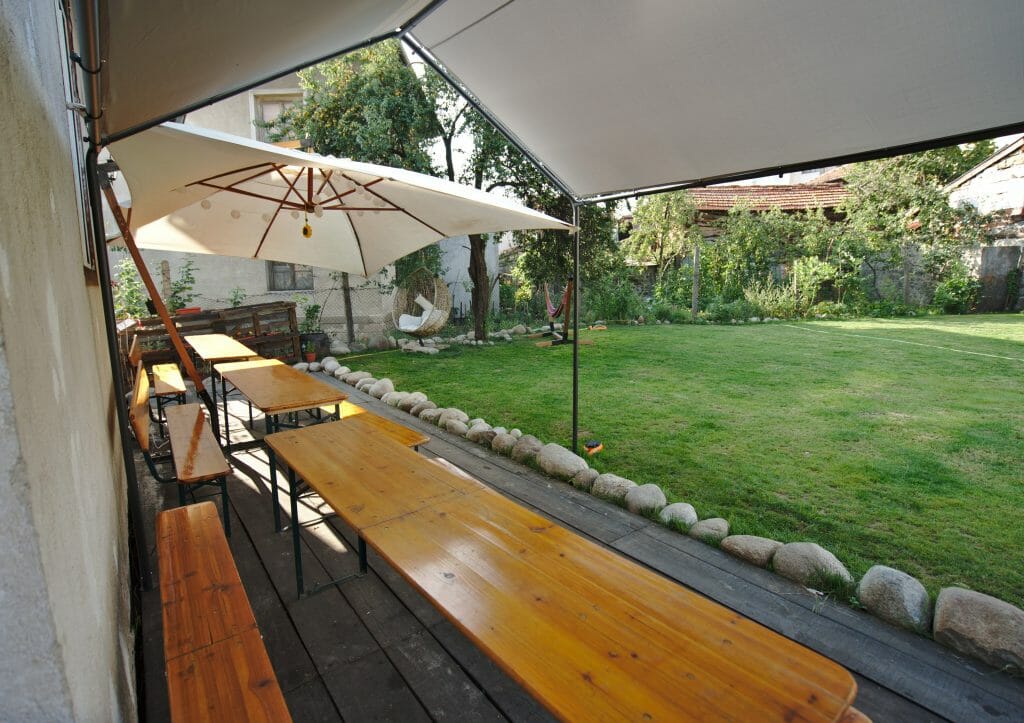 jardin du coworking bansko