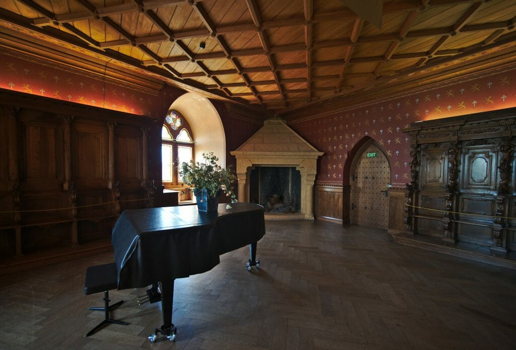 intérieur château de grandson