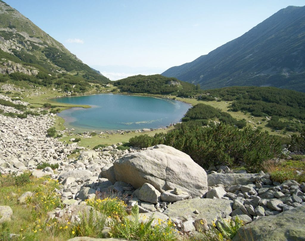 lac de montagne, pirin