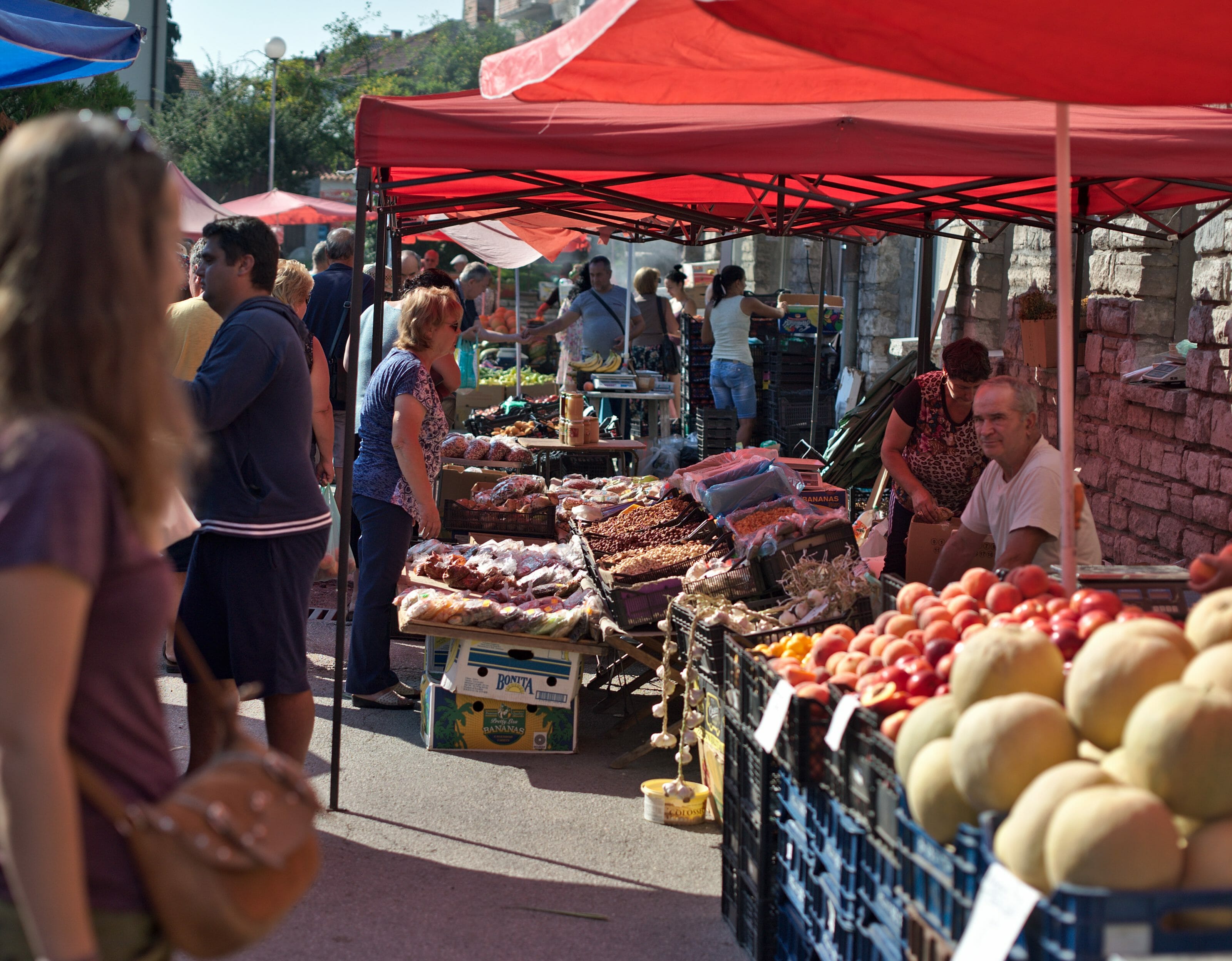 Bansko sunday market