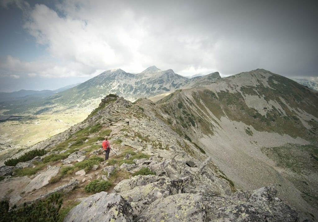 crête dans le pirin