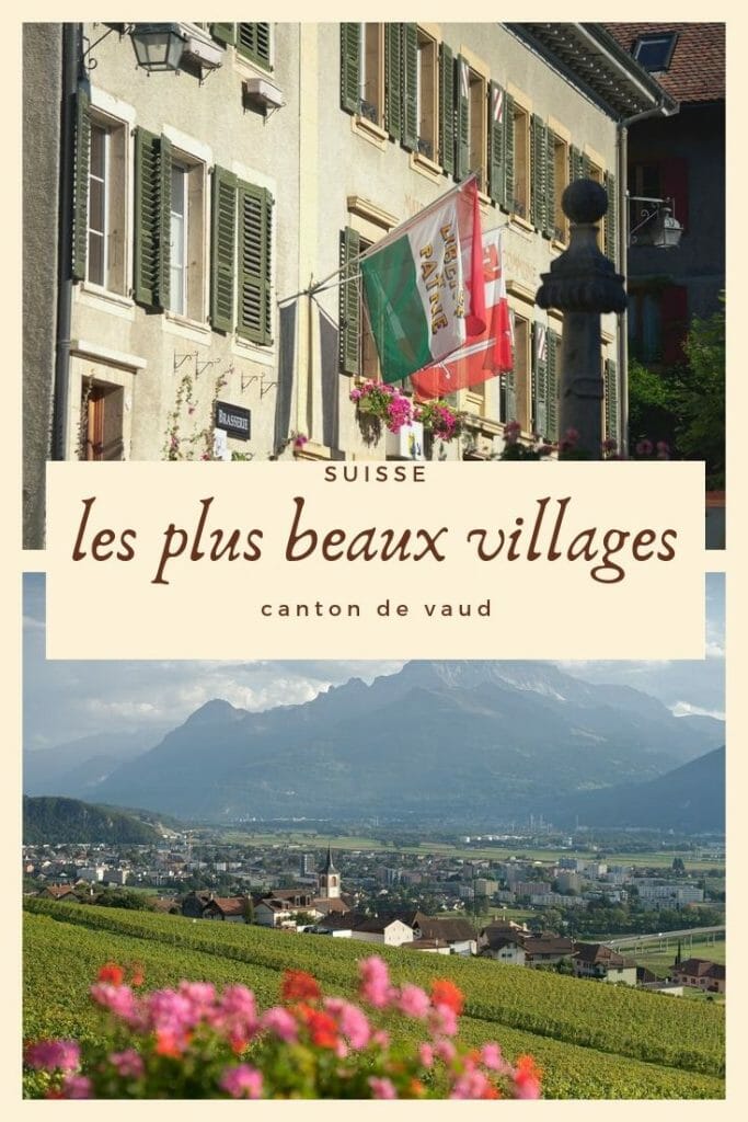 villages du canton de vaud