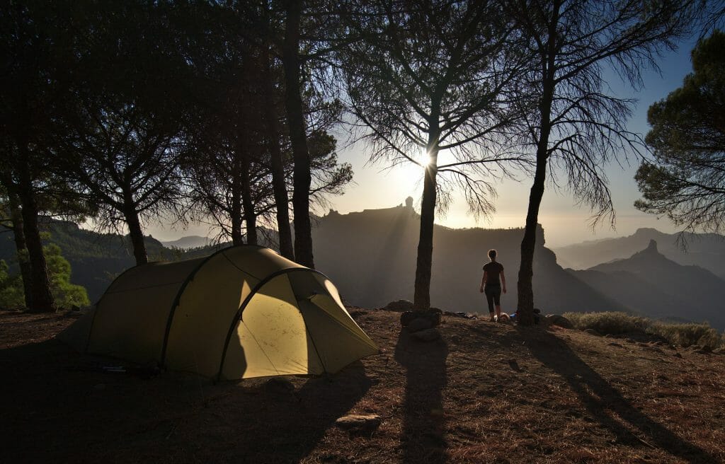 bivouac iles canarie