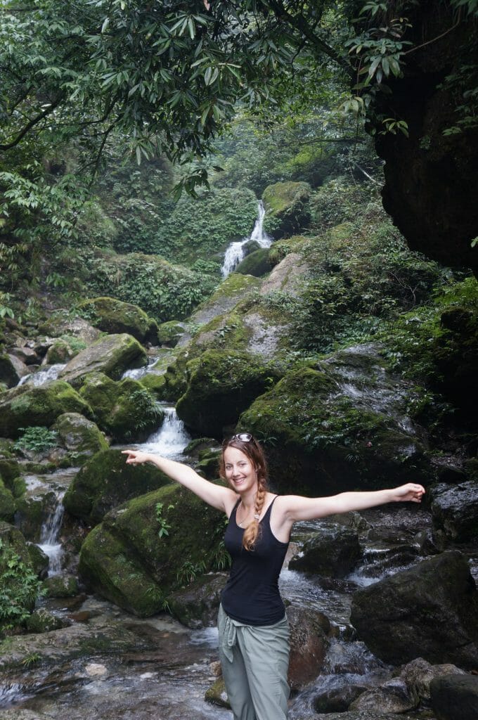 cascade mont emei