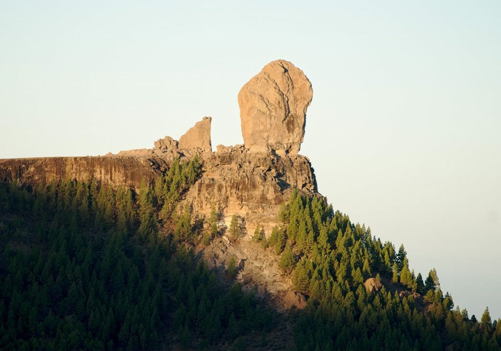 roque nublo matin