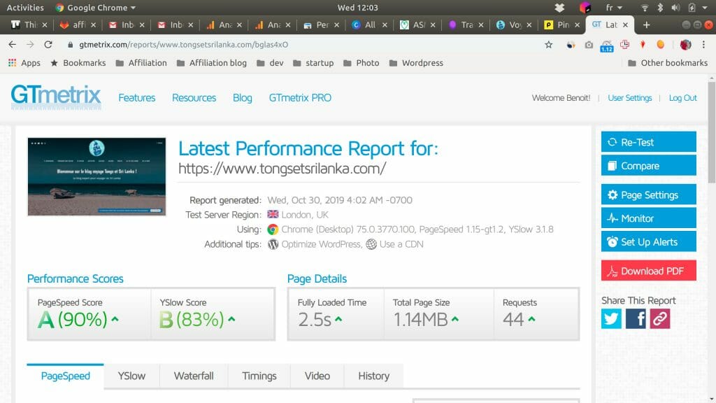 speedtest tongs et srilanka