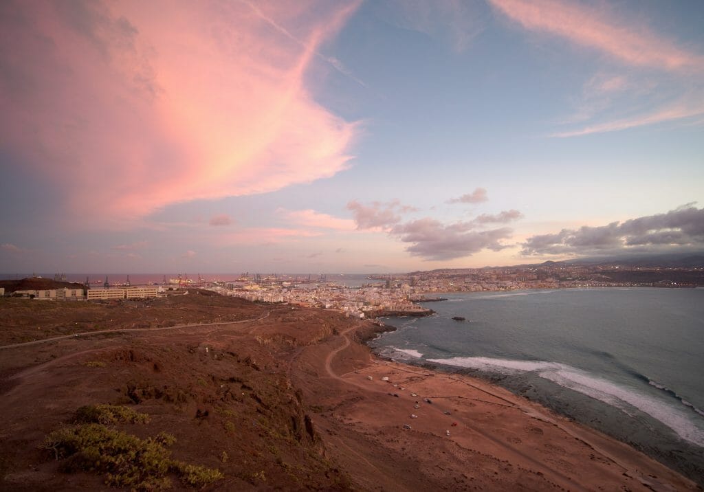 sunset mirador de la cruz