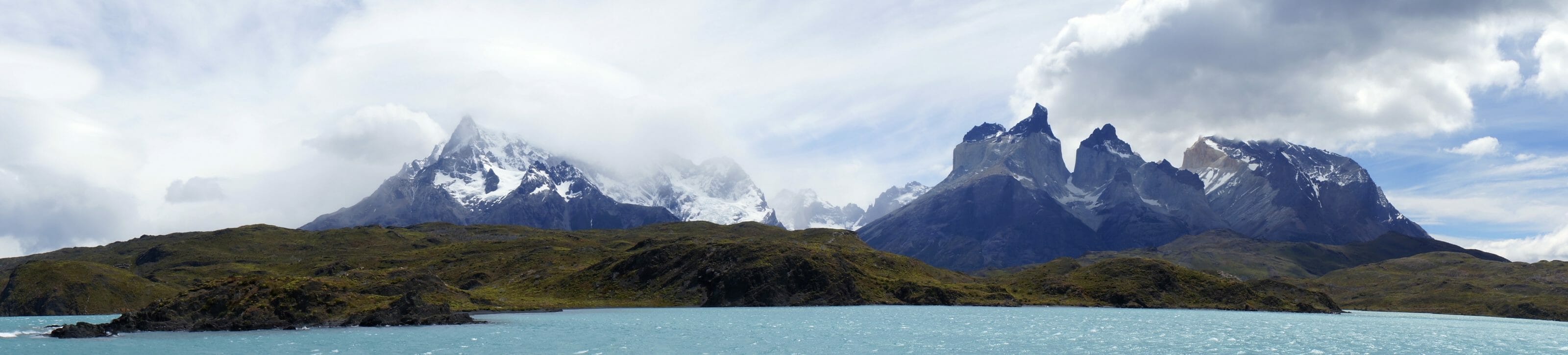 panorama de torres del paine