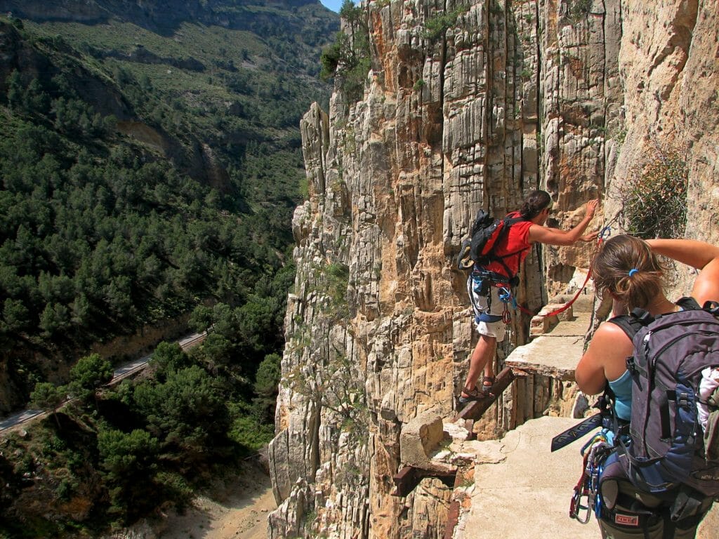 caminito del rey ancien chemin