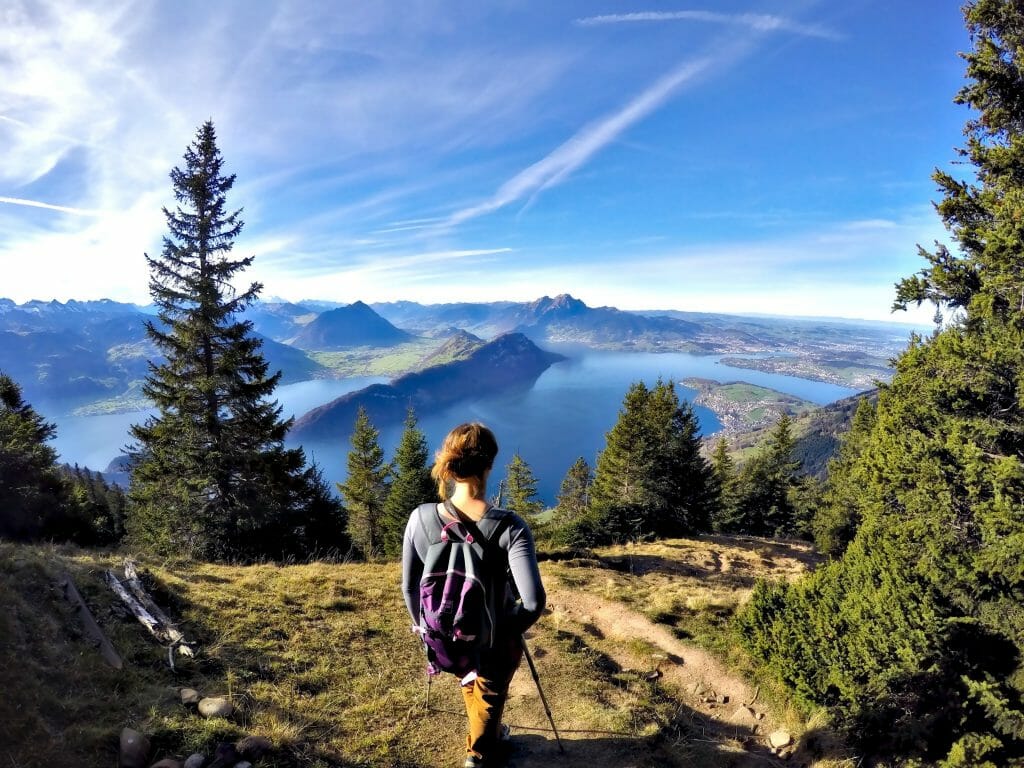 randonnée lac des 4 cantons