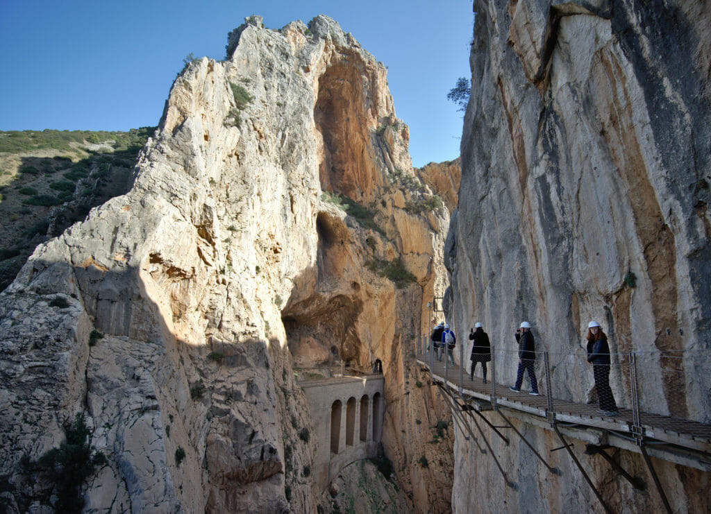 sentier du roi en espagne