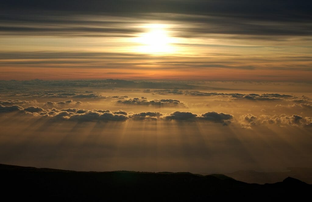 sunrise teide