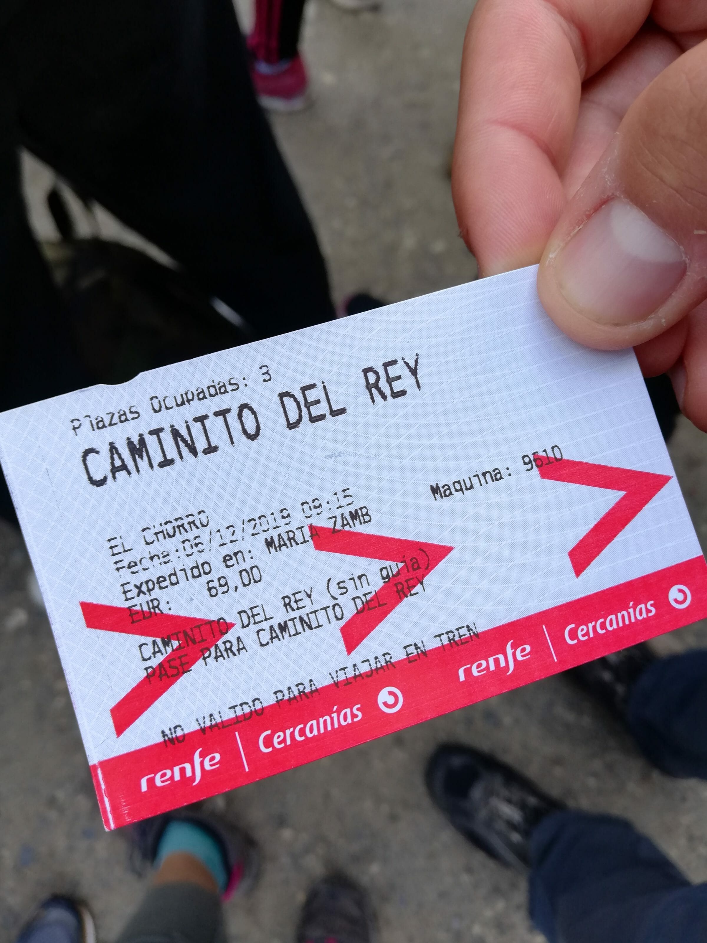 renfe caminito del rey ticket