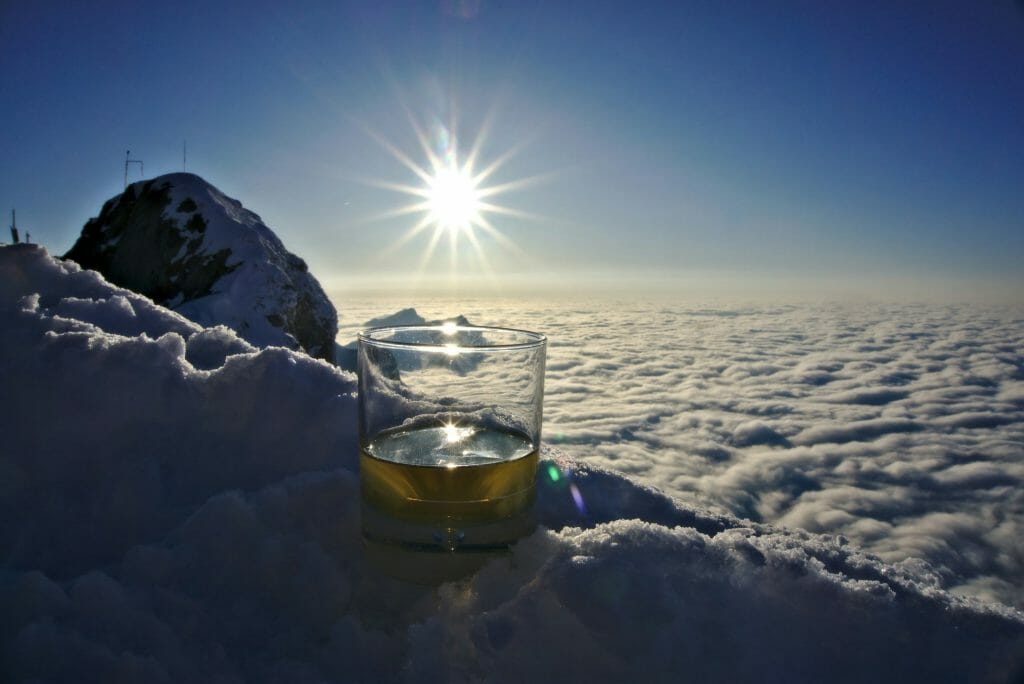 whisky sur le pilatus