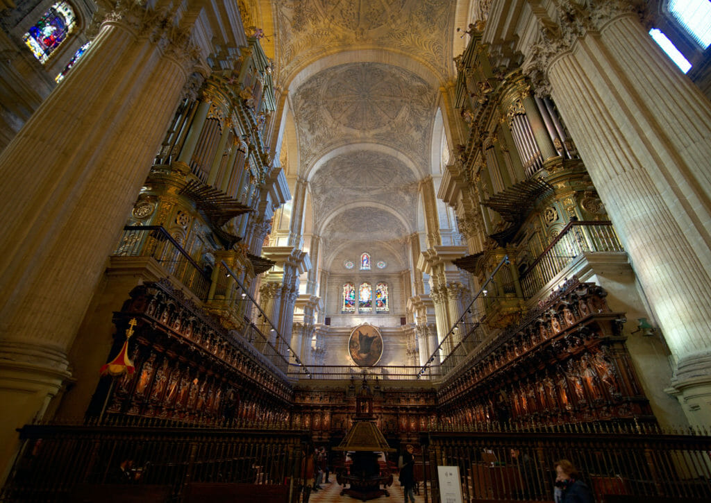 les orgues de la cathédrale de Malaga