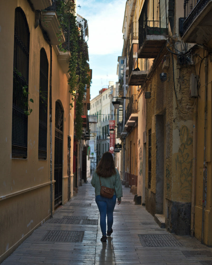 ruelle du centre historique de Malaga