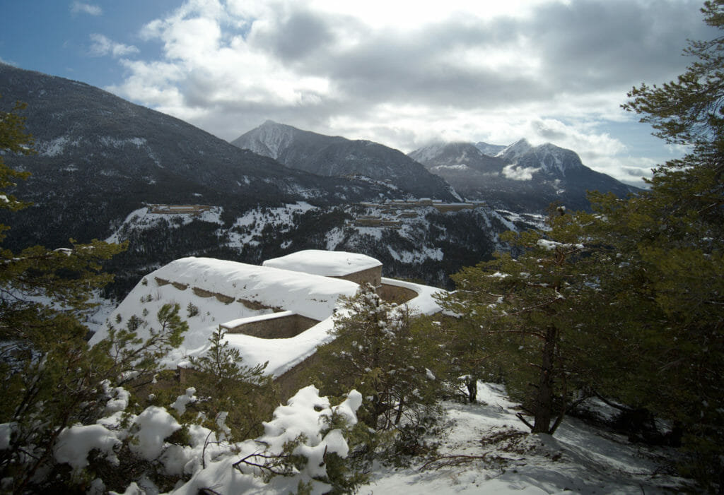 vue au-dessus du fort des salettes