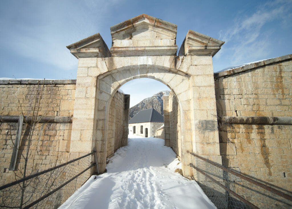 entrés du fort des Têtes