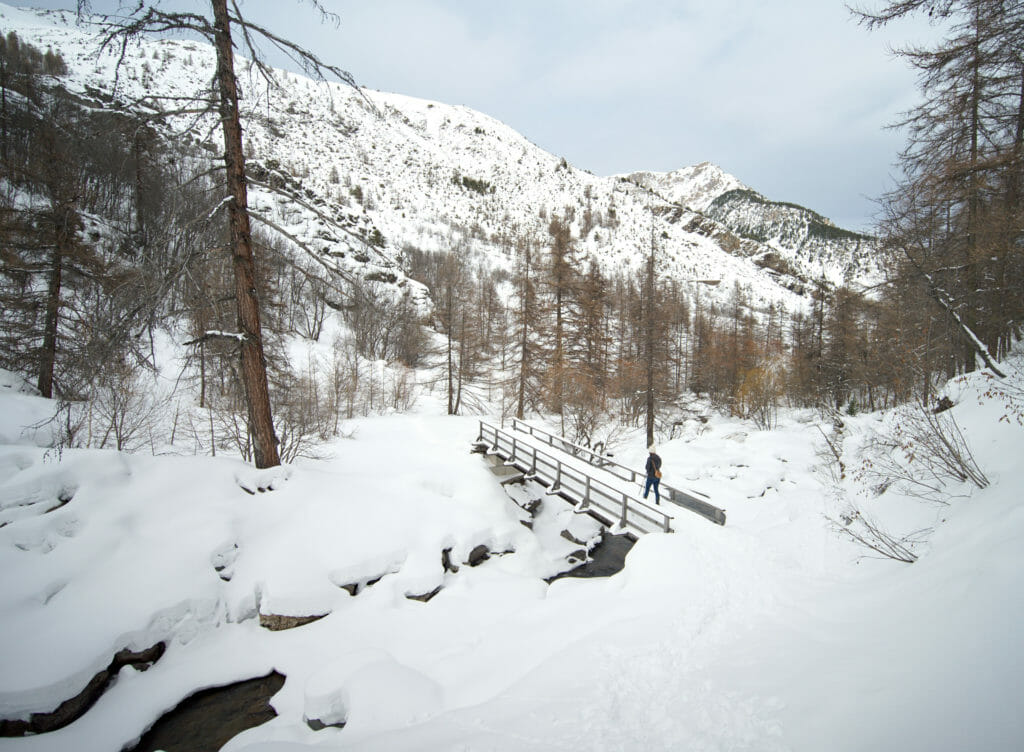 pont au dessus de la clarée