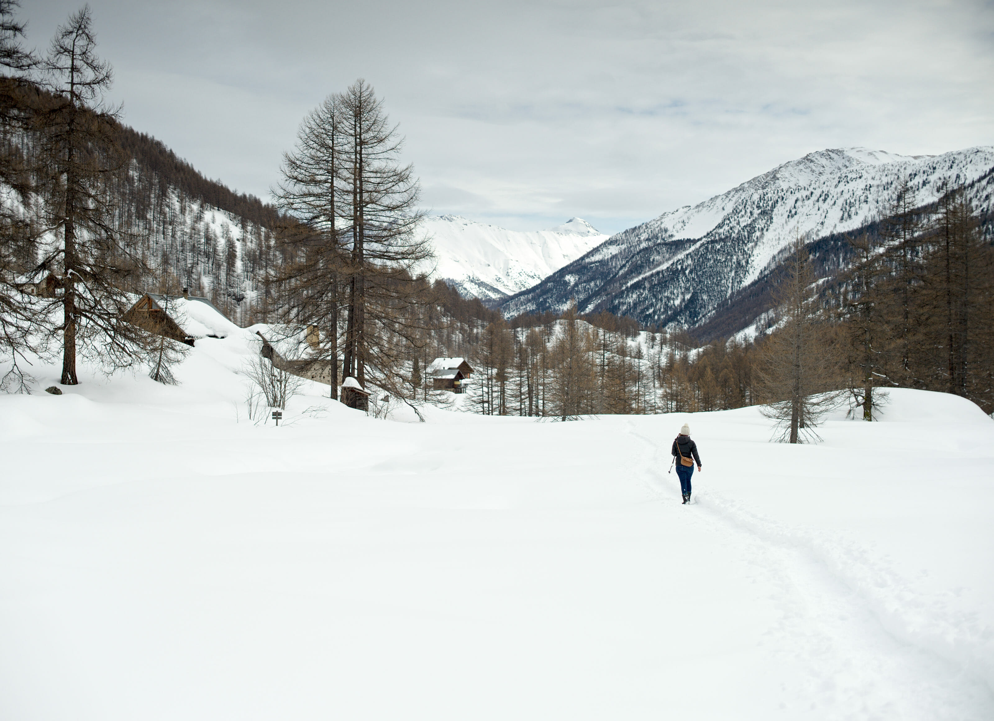 winter hikes in france