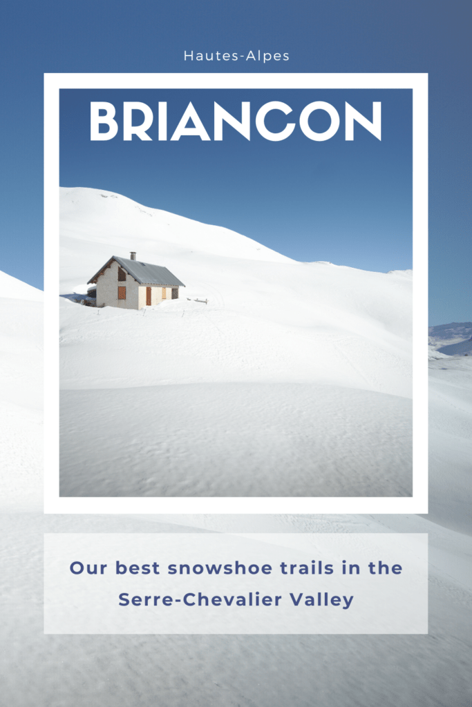 snowshoe hiking in briancon