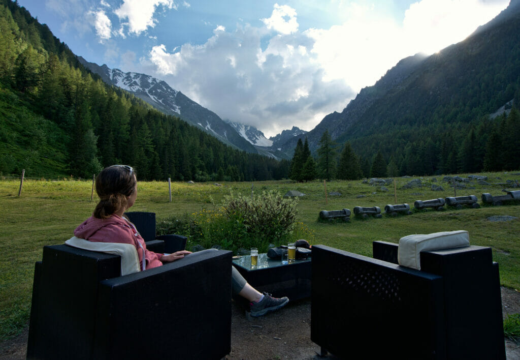 terrasse relais d'arpette