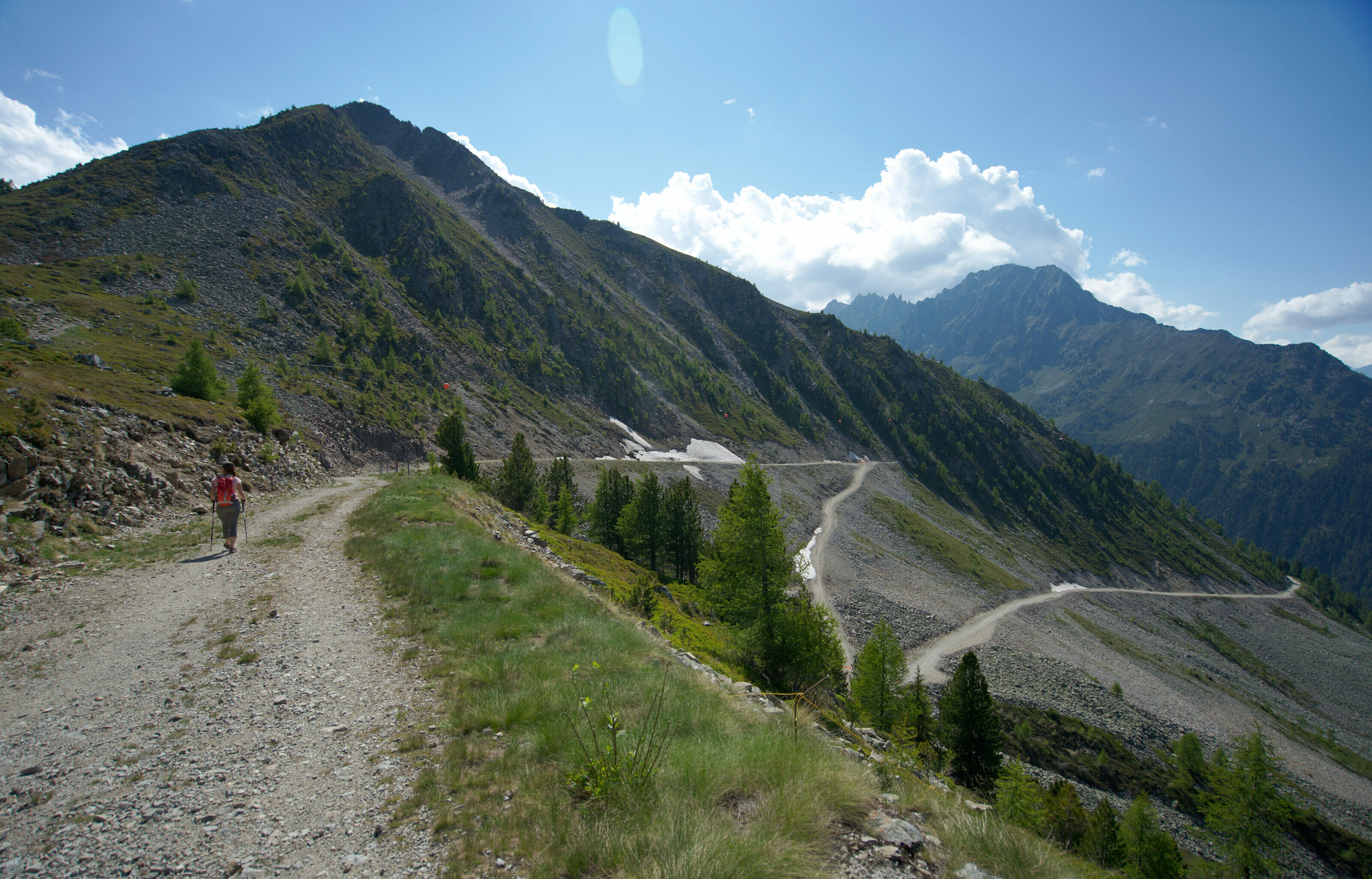 descent from la Breya to Arpette