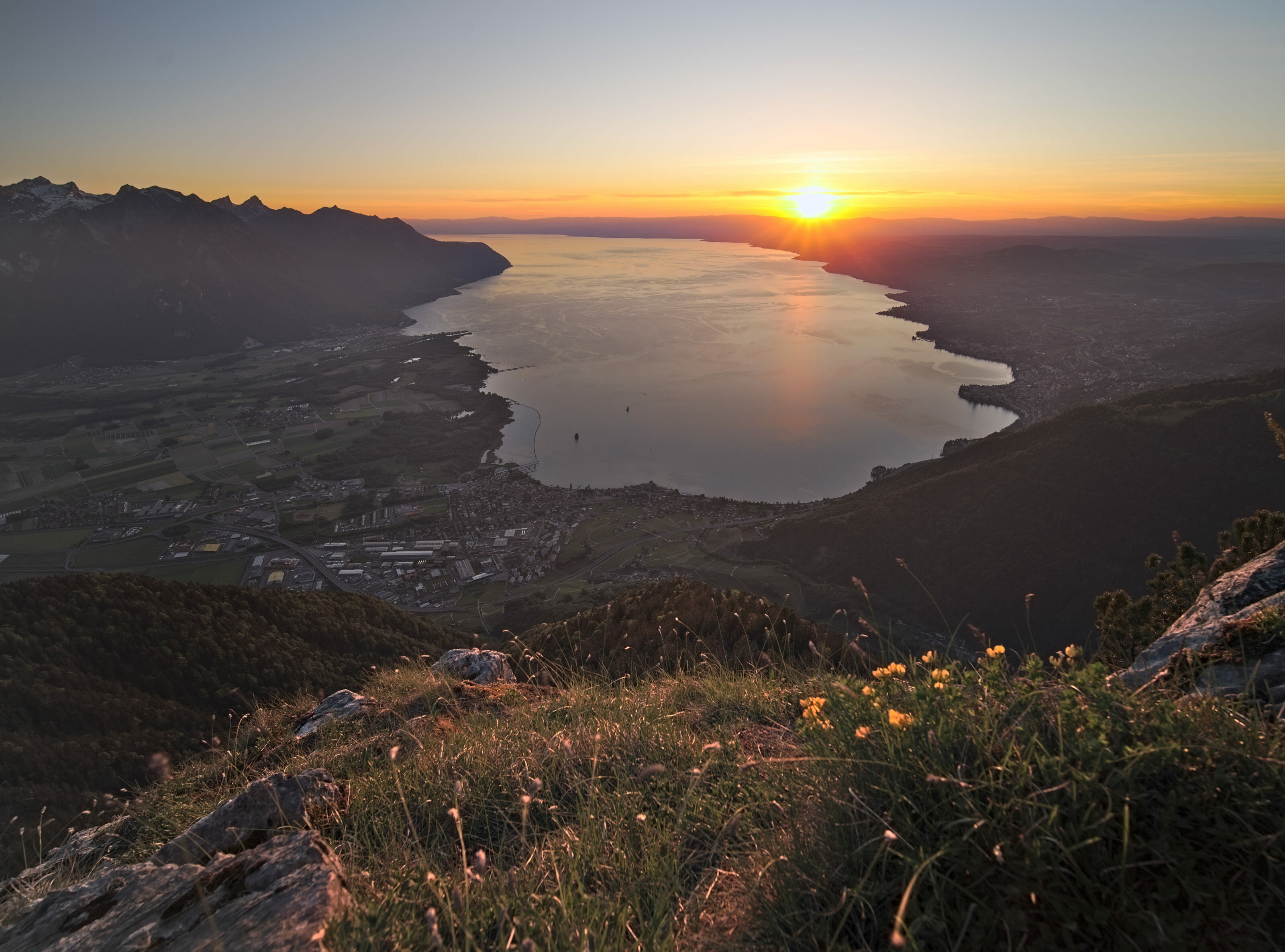 coucher de soleil Malatraix