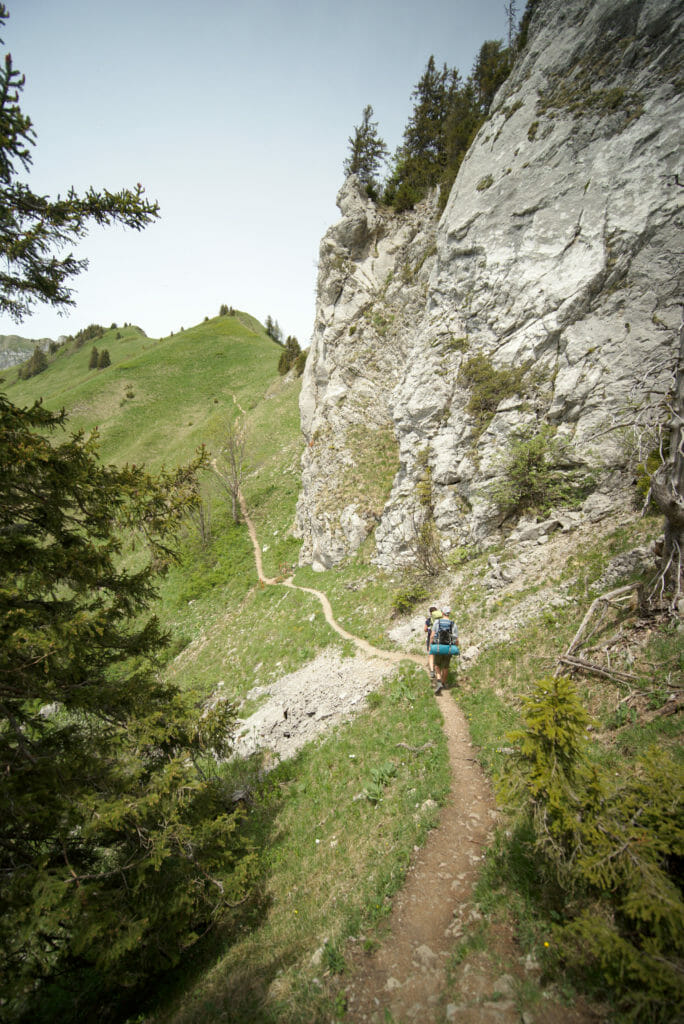 montée rocher-de-naye