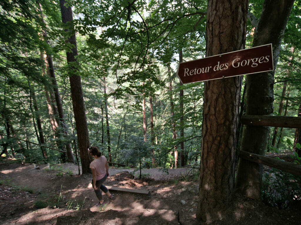 sentier des gorges du durnand