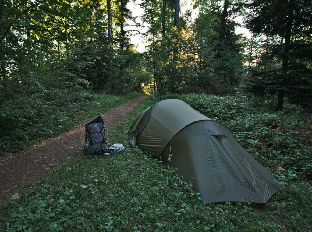 Tente de camping 2 places Spirit 200 Vert Easy Camp