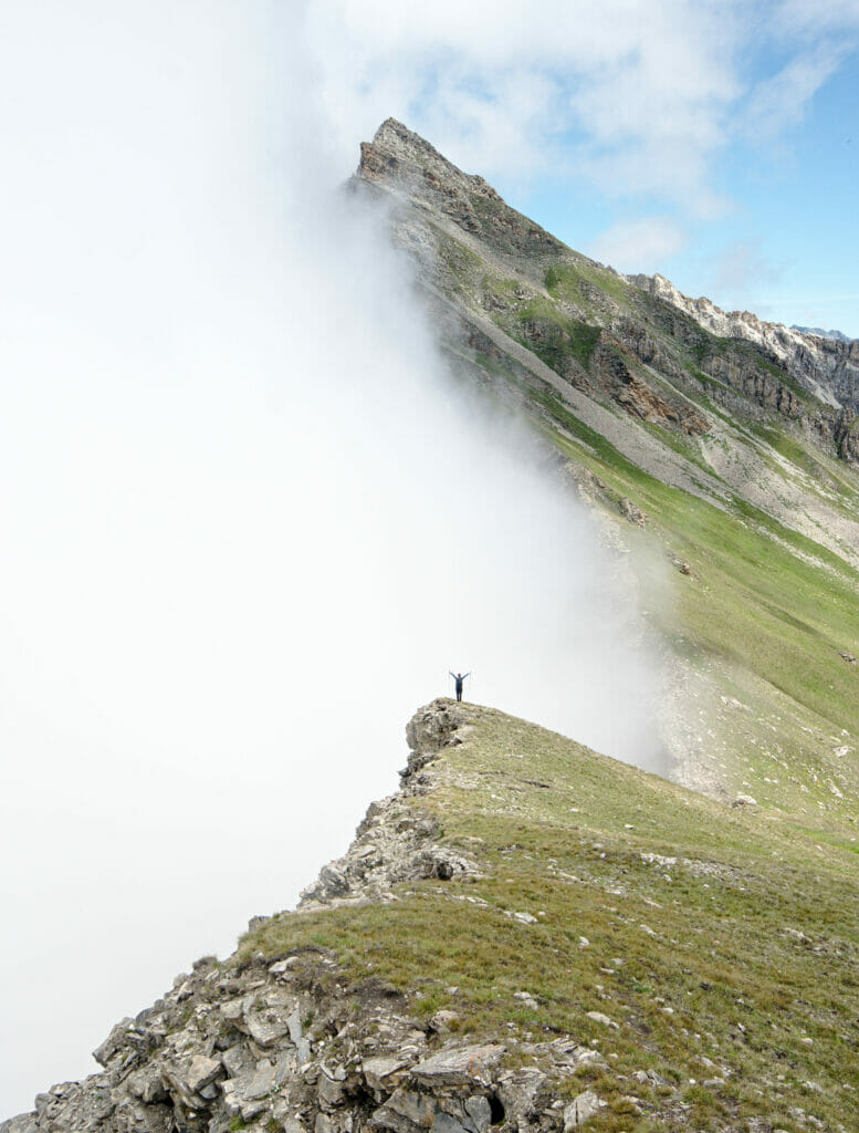 brouillard et arrête