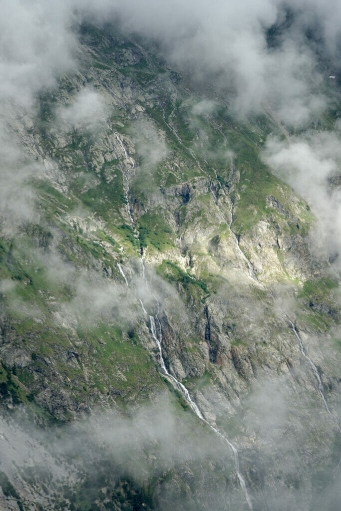 brume et montagne