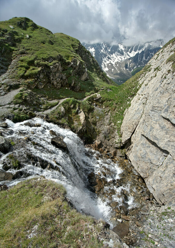 cascade aux lacs de fenêtre