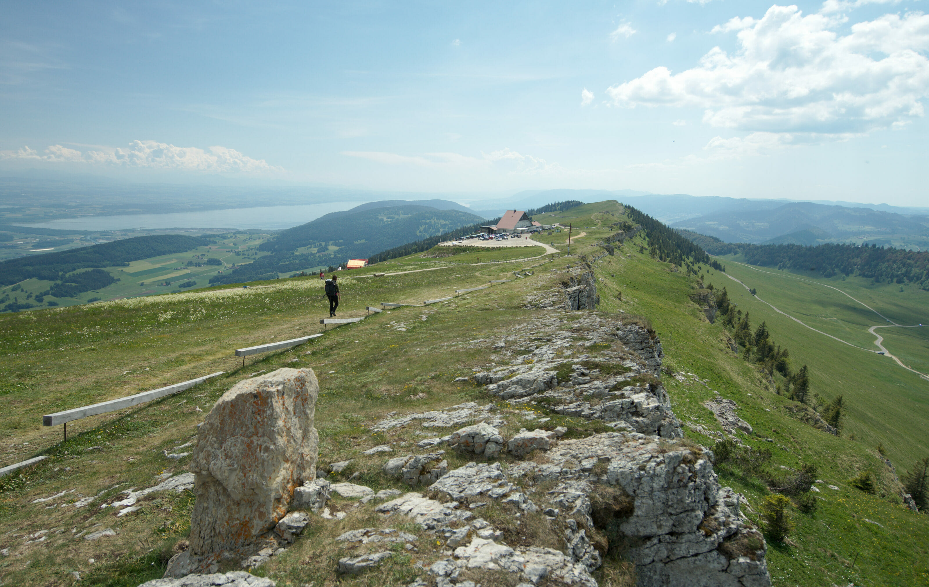 on top of chasseral