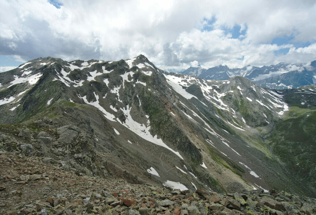 le chemin au col des chevaux