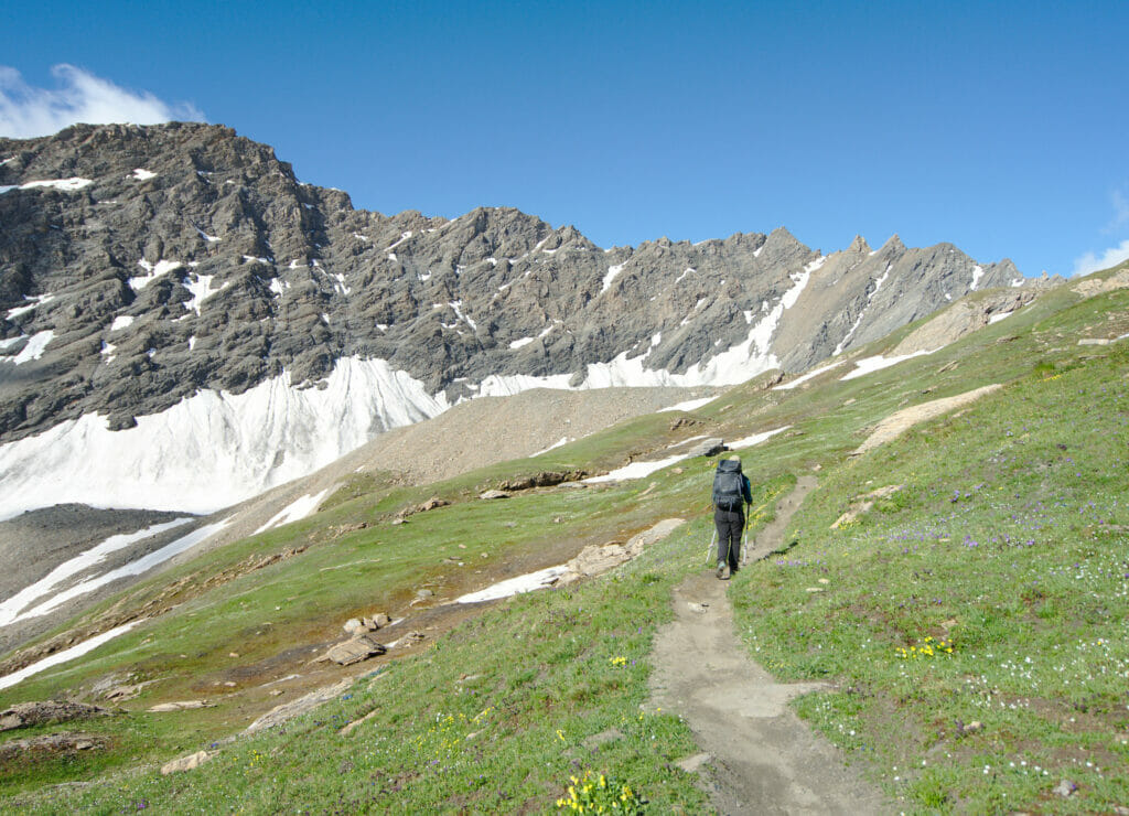 du refuge Frassati à Malatra