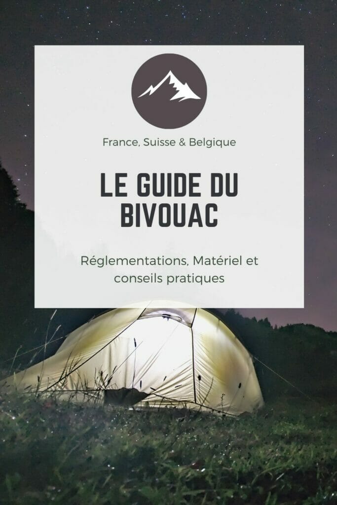 réglementation bivouac