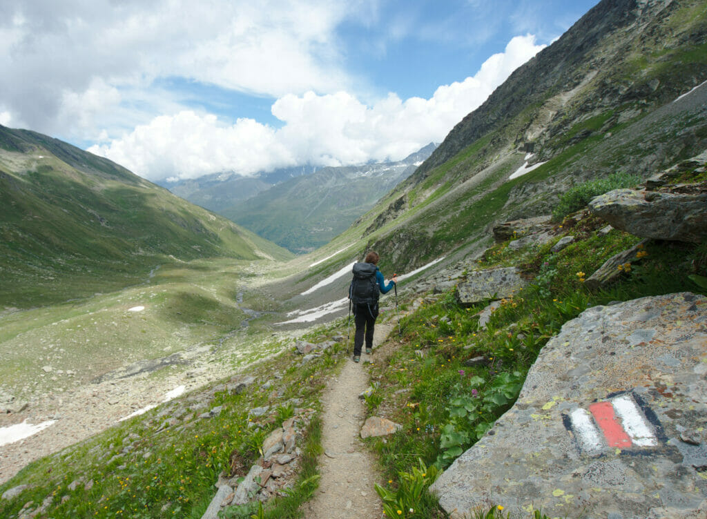 montée au col des chevaux