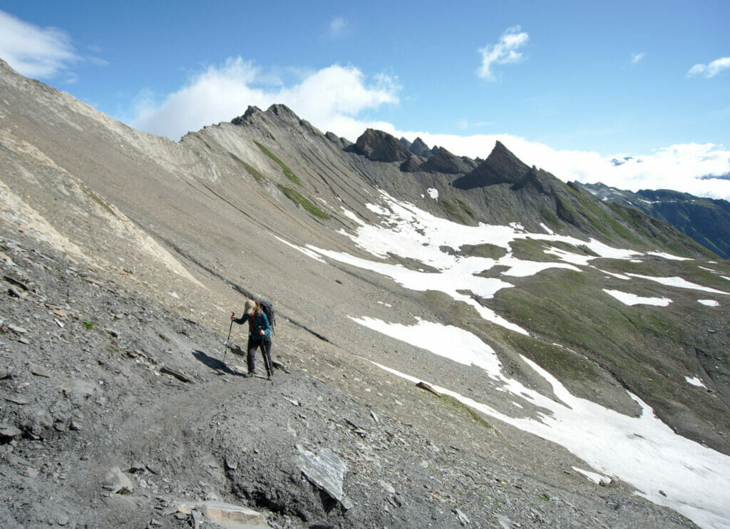 montée au col de malatra