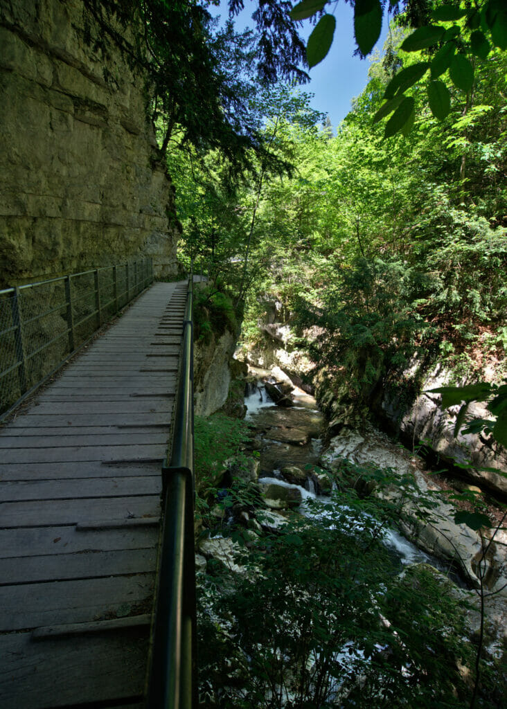 passerelle gorges taubenloch