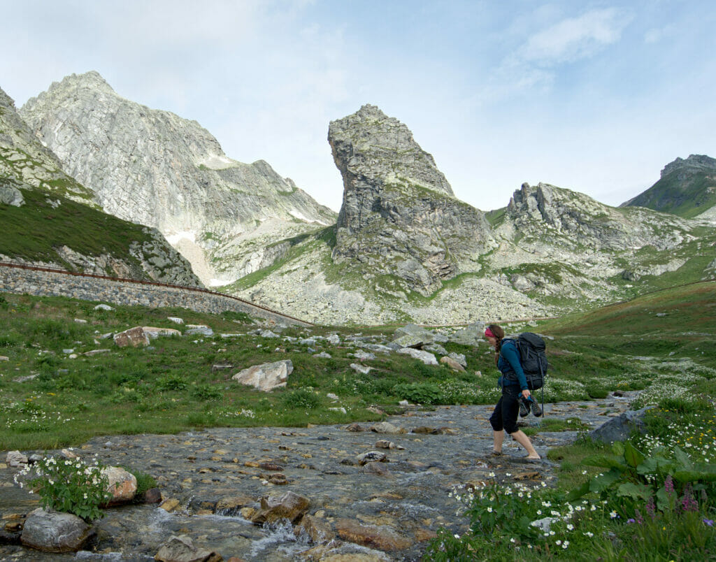 traversée de rivière