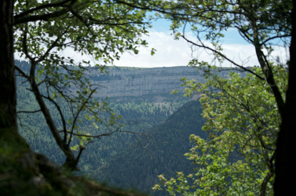 creux du Van depuis les Tablettes