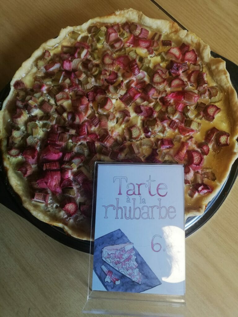 tarte rhubarbe