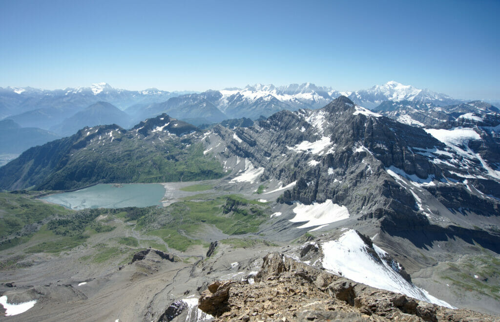 Ascension de la Haute Cime des Dents du Midi 3257m (+ carte)