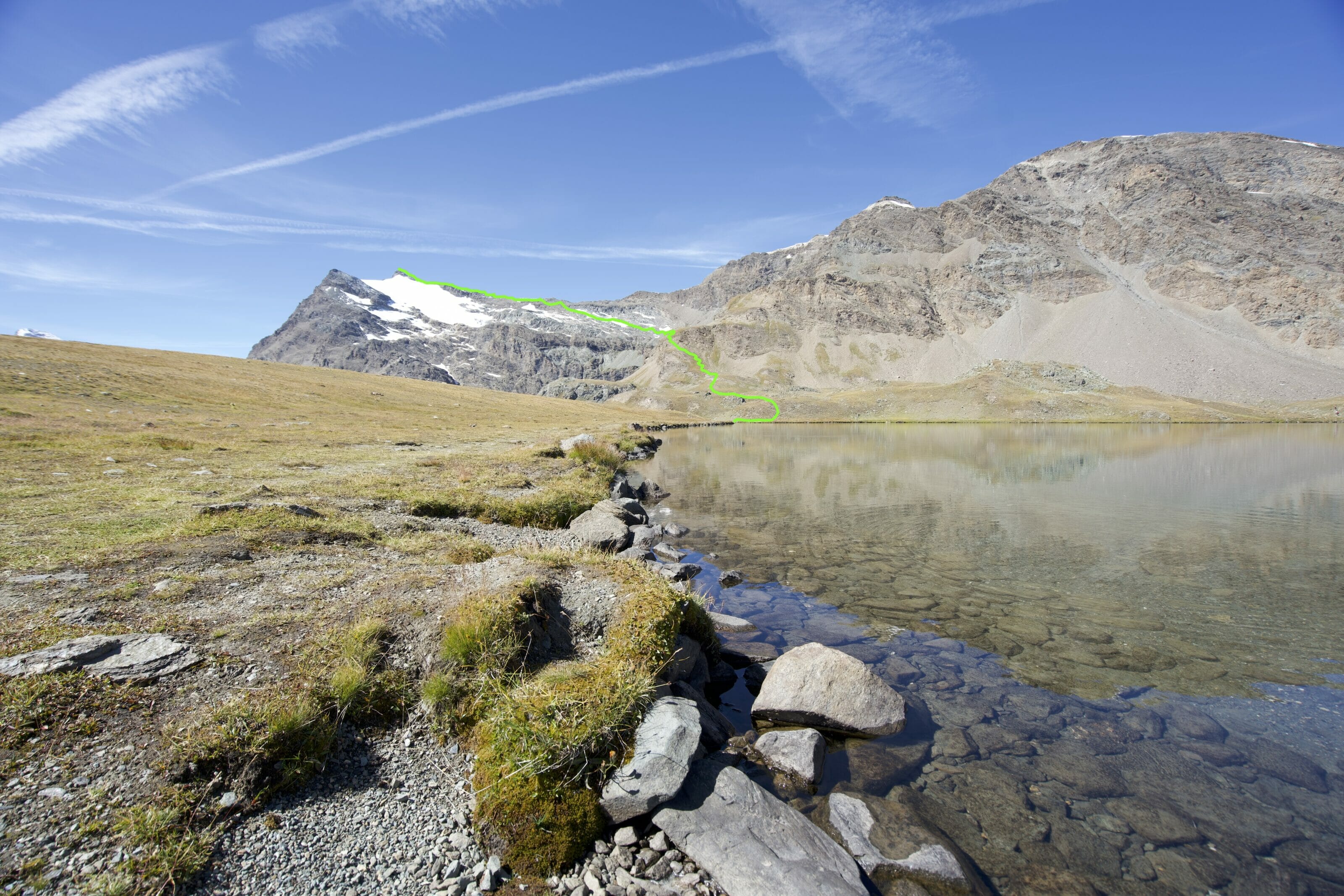 montée à la punta basei