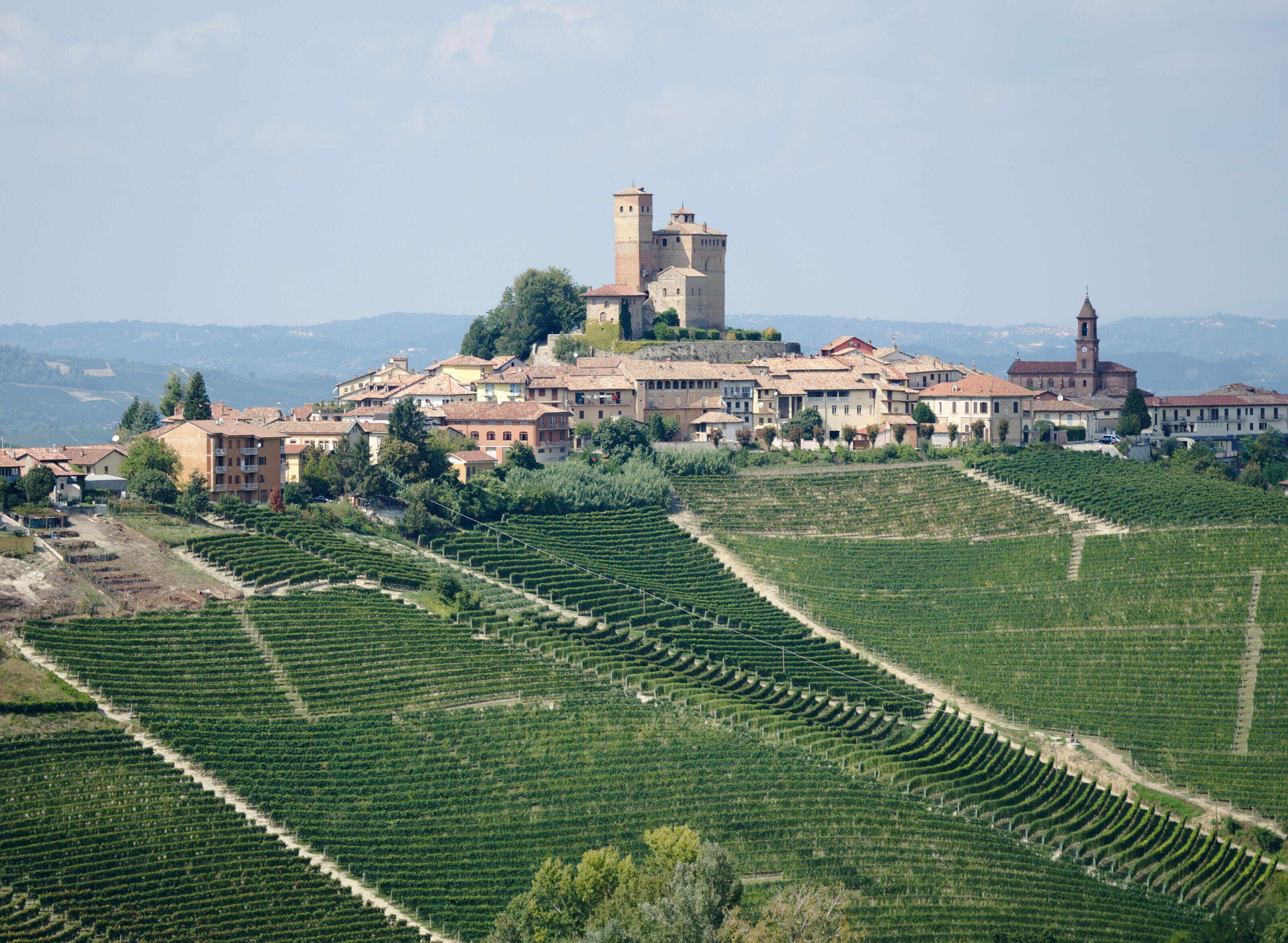 village dans le piémont