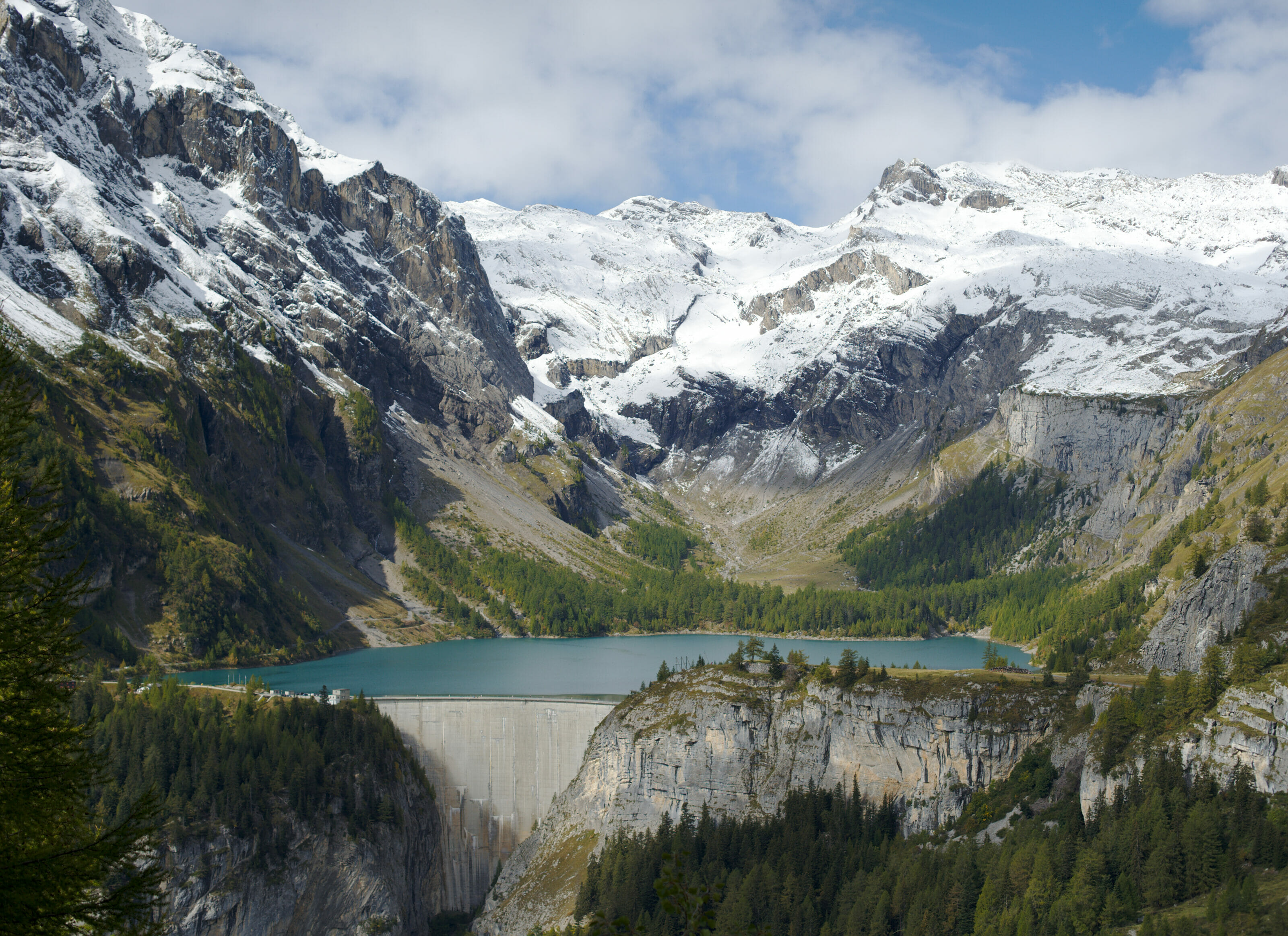 barrage et lac de tseuzier