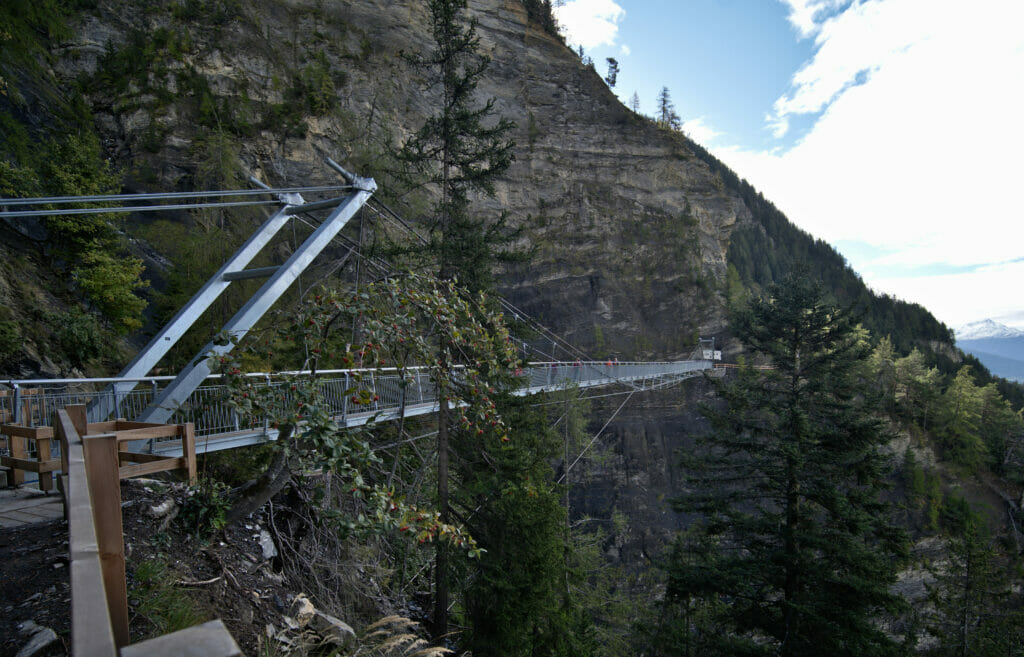 passerelle bisse du ro