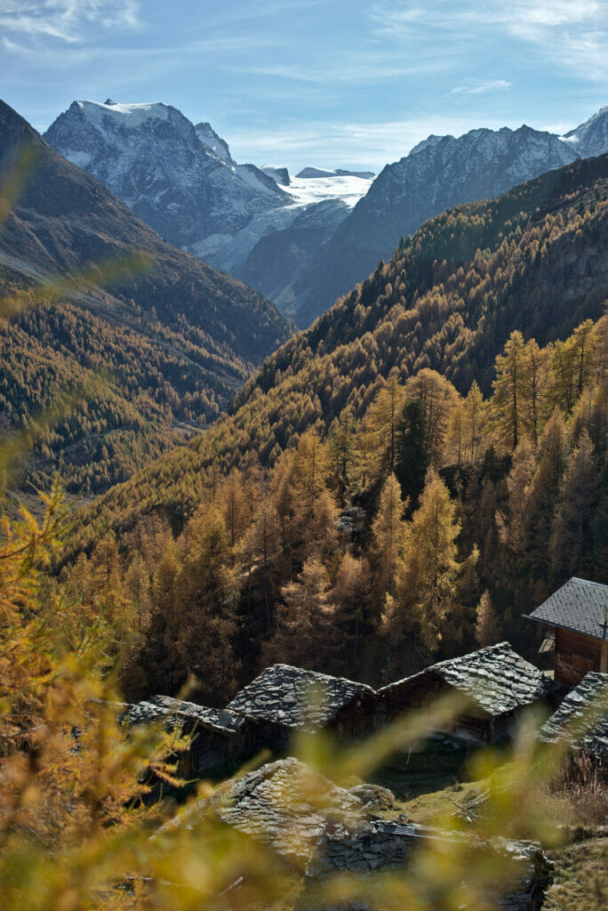 arolla lac bleu